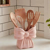 Pink Bow Ceramic Flower Vase